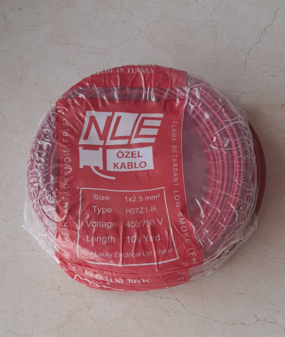  2.5mm Cable Turkey  red